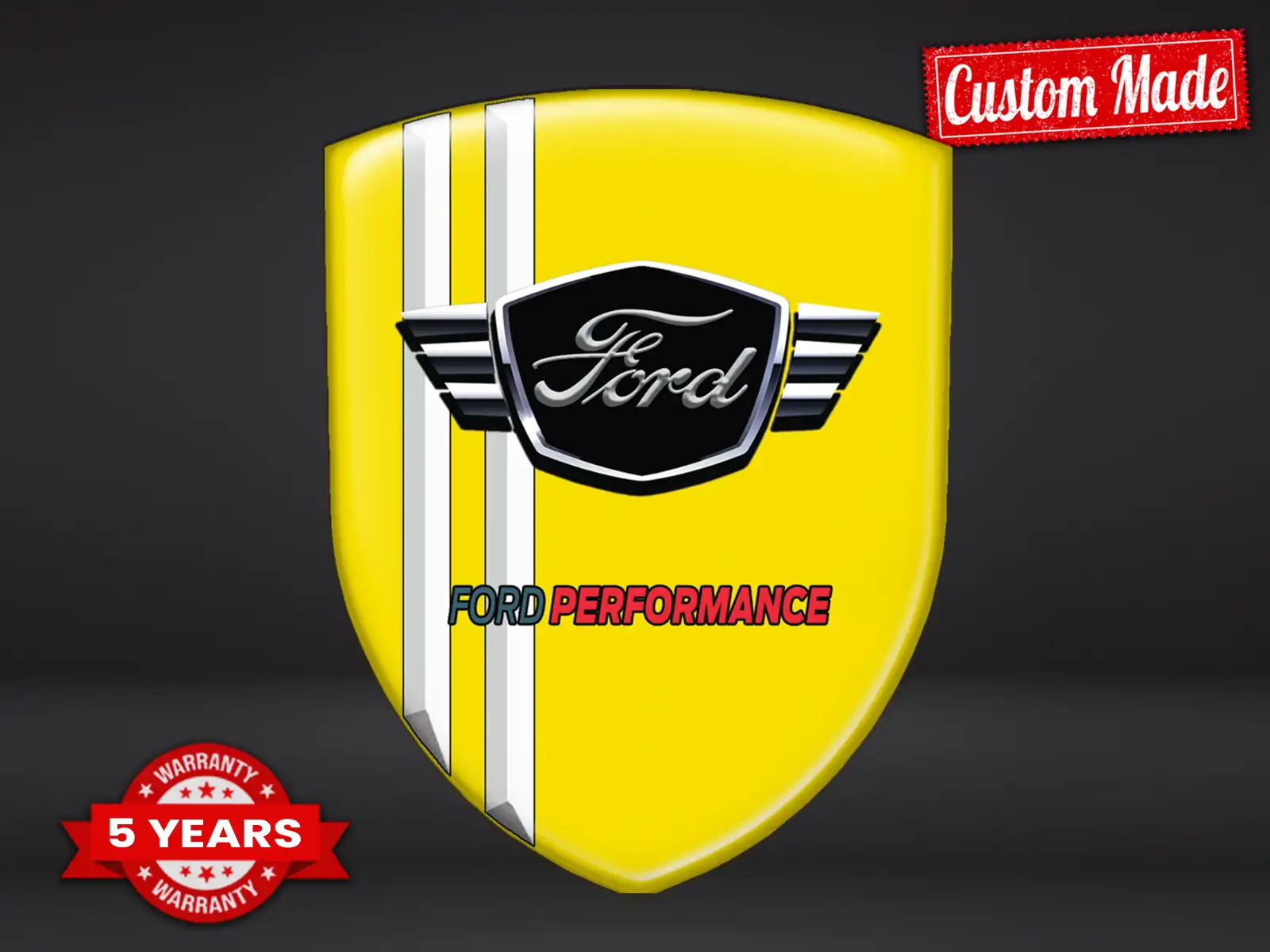 Ford Windschutzaufkleber Limitiert Modern Professionell